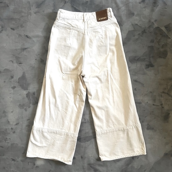 Jacquemus La Riviera Wide Leg Jeans - Picture 8 of 10